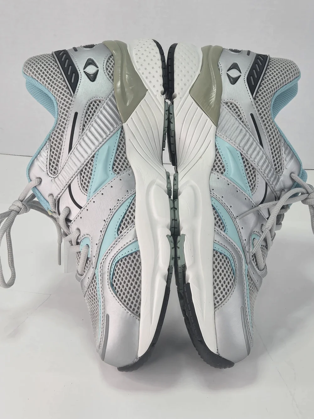 Apex X527 Women's Light Blue Gray Walking Athletic Orthopedic Sneakers Size 10 W - Picture 4 of 16